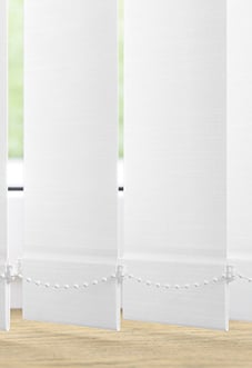Amalfi, Linen White - Vertical Blind Slats